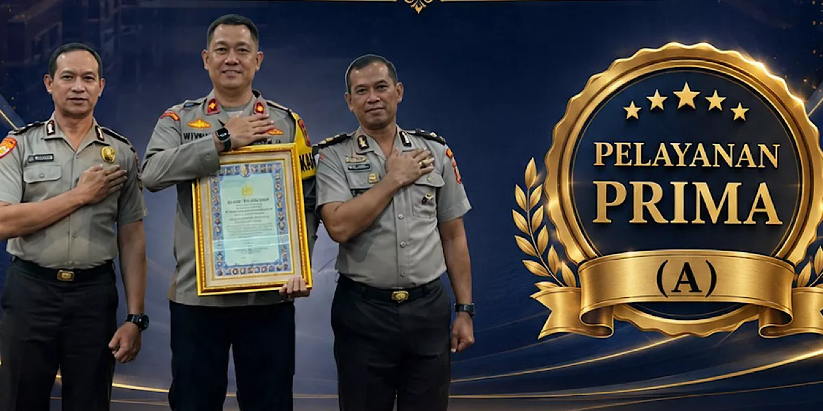 Polres Probolinggo Kota kembali meraih penghargaan atas kinerja pelayanan kepada masyarakat.