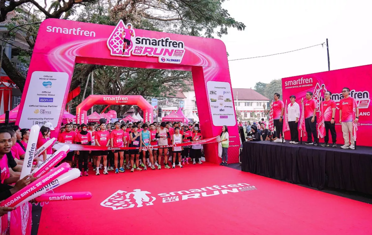Jagoan Sinyal Hadir di Malang, SMARTFREN Dorong Gaya Hidup Sehat