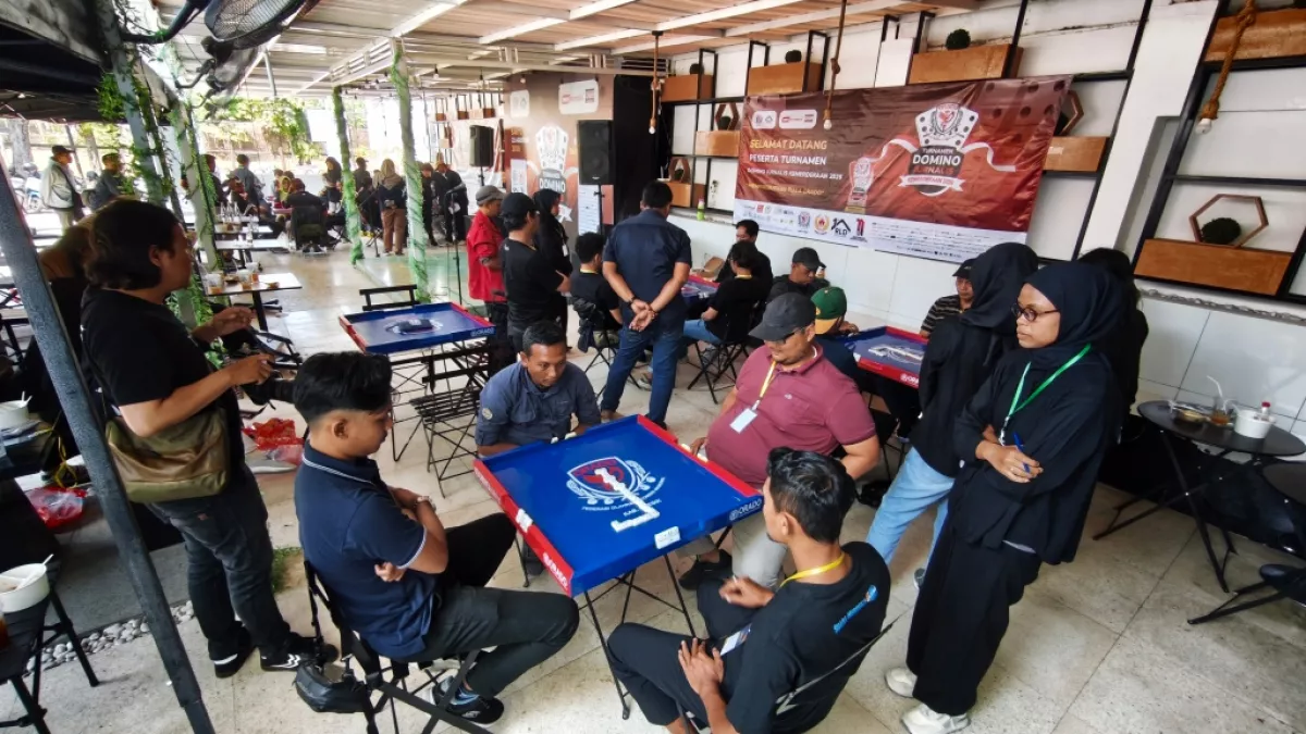 Turnamen Domino Jurnalis di Surabaya Dorong Domino Jadi Olahraga Prestasi